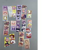Set of 17 Cartoon stickers 