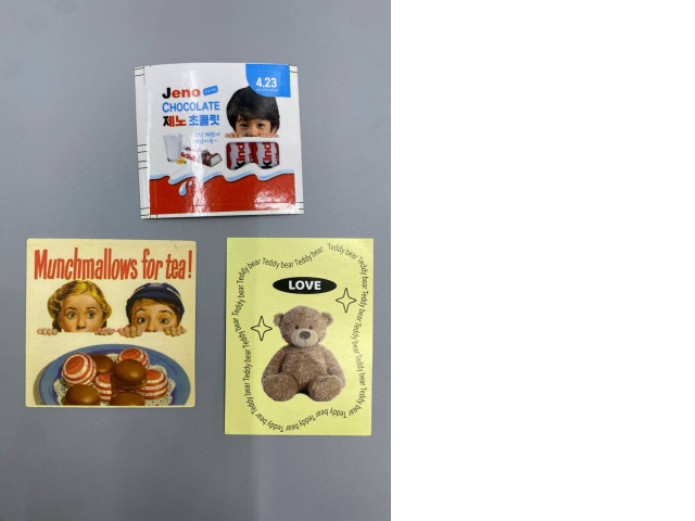 Set of 3 Vintage stickers Set of 3 Vintage stickers