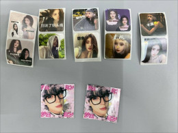Set of 7 Korean internet idol stickers