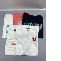 set of 5 Short-sleeved T-shirts in various colors