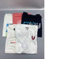 set of 5 Short-sleeved T-shirts in various colors