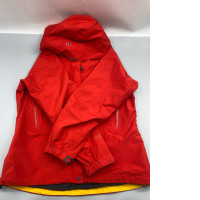 Red waterproof jacket