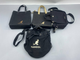 set of 4 Canvas shoulder bag