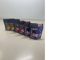 a set of six sleep gummy candies