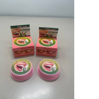 A set of four toothpastes