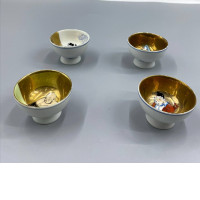 set of 4 Sake cup set