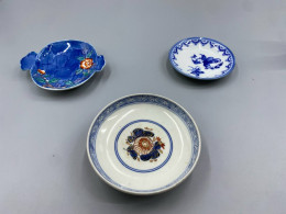 set of 3 Imari porcelain plate