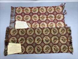 set of 2 Antique woven fabric from the Tatsumura Textile brand.