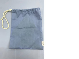Gray drawstring cotton bag Gray drawstring cotton bag