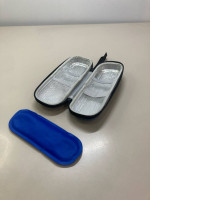 glasses case with a cooling element
