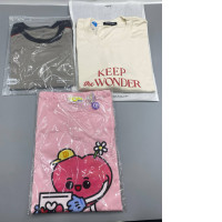 Set of 3 Short-sleeved crew neck t-shirt 