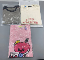 Set of 3 Short-sleeved crew neck t-shirt 