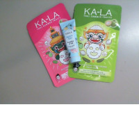 KA-LA Set: 2 face masks + 1 tube of hand cream