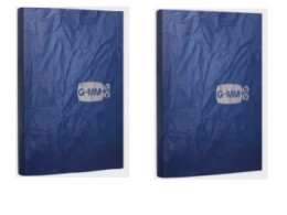Set of 2 GMMTV Dark Blue Notebook Set of 2 GMMTV Dark Blue Notebook