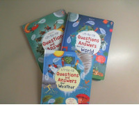 Usborne. Set 3 vol. Questions and answers. Kids Book