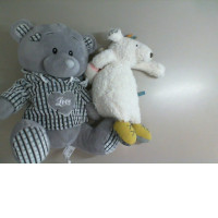Set of 2 teddy bears