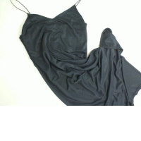 Black short dress with straps