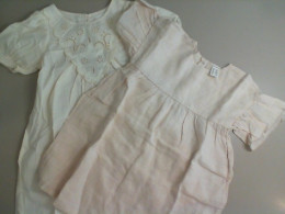 Set of 2 light-colored children's dresses
