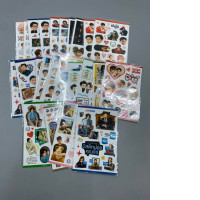 Set of 14 GMMTV sticker series: Be mindful, Khun Theer.