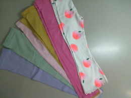 Set of 6 children's leggings Set of 6 children's leggings