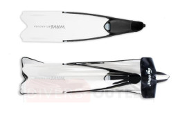 WAVE Freediving fins (freediving fins, diving fins, flippers - barefoot type)