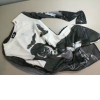 Short women's dress with long sleeves