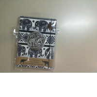 Notebook with an image of an elephant