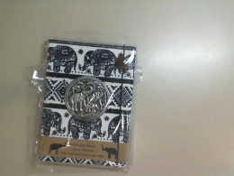 Notebook with an image of an elephant