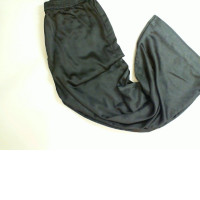 Women's black satin trousers Women's black satin trousers