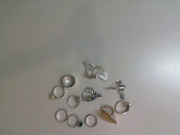 Set of 11 rings,bijouterie