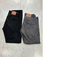 Set of 2 Levi's 501 Original Fit black jeans. Levi's 505 vintage straight leg black jeans.