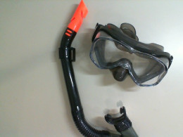 Snorkel and mask for swimming
