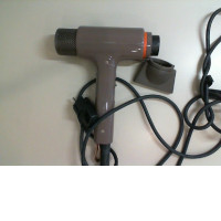 The hair dryer is not new with the attachment