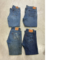 Set of 4 Levi's 505 Regular jeans are a classic straight-leg style.