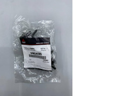 Mitsubishi 6402A589 refers to the front bumper grille (COVER, FR BUMPER GRILLE).