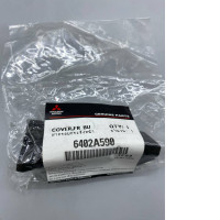Mitsubishi part number 6402A590 refers to the front bumper grille cover.