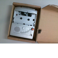Disassembled audio player, not new
