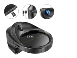 Digital Round Screen Magnifying Glass 8X, 12X, 15X, 20X Magnifier LCD Microscope