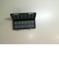 Box Diamond CZ Shape selector. Plastic