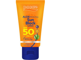 P.O. Care ALOE Moisturizing SUN Block Lotion SPF50 PA+++ Face & Body