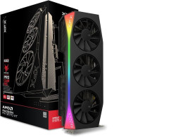 XFX Mercury AMD Radeon RX 9070XT OC Gaming Edition with RGB 16GB GDDR6, HDMI 3xDP, AMD RDNA™ 4 (RX-97TRGBBBA)