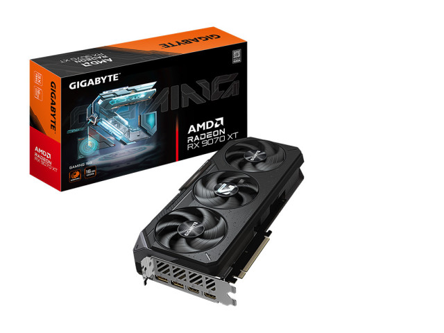 VGA (Graphics Card) GIGABYTE RADEON RX 9070 XT GAMING - 16GB GDDR6 (GV-R9070XTGAMING-16GD) (3Y) VGA (Graphics Card) GIGABYTE RADEON RX 9070 XT GAMING - 16GB GDDR6 (GV-R9070XTGAMING-16GD) (3Y)