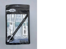 Apple iPhone charger, pack of 2 cables.