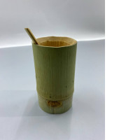 Natural bamboo cup