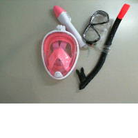 Swimming set, 2 masks + 1 snorkel