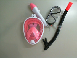 Swimming set, 2 masks + 1 snorkel