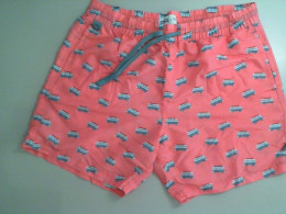 Pink men's swim shorts
