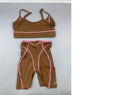 Women's Solid Backless Tracksuit Set, Spaghetti Strap Cami Women's Solid Backless Tracksuit Set, Spaghetti Strap Cami