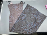 Women's long spaghetti strap dress