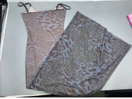 Women's long spaghetti strap dress